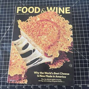Food and Wine Magazine Mar March 2026 More Cheese in America Please NEW No Label
